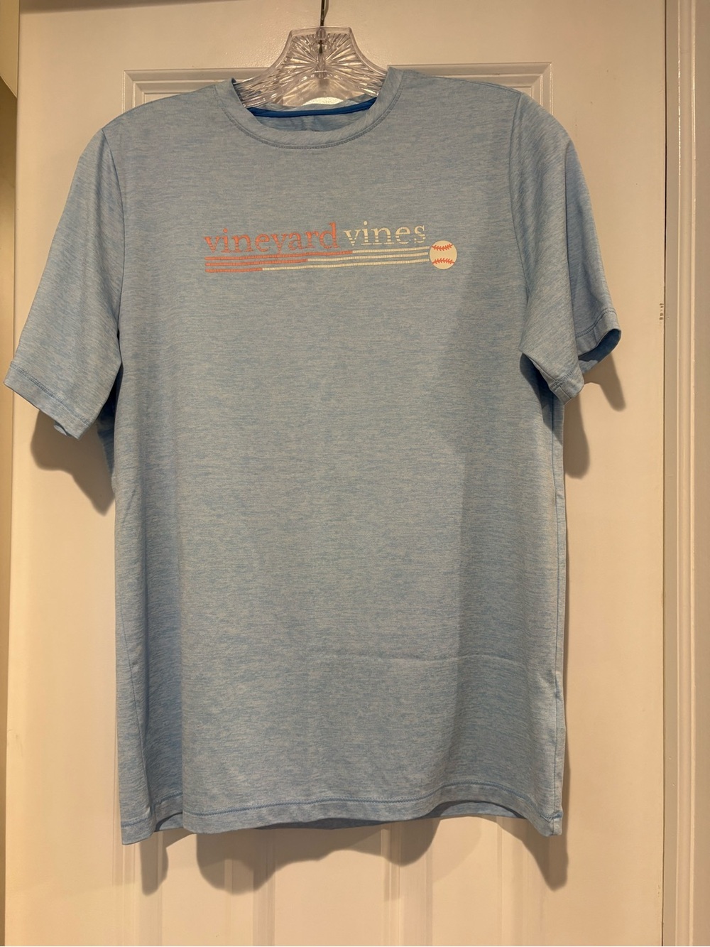 Vineyard Vines Boys’ Baseball Harbor Performance Tee Size Youth Large (16)